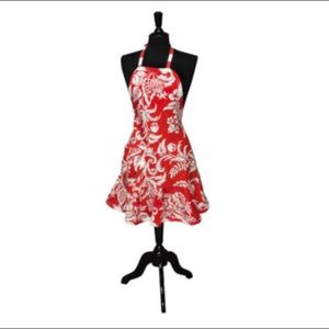 Cypress Home Hawaiian Christmas Apron Never Worn